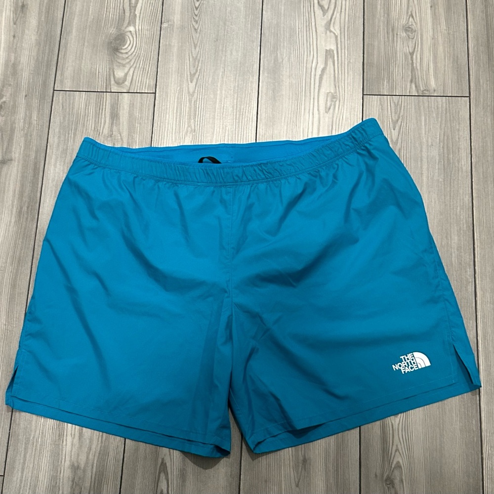 The North Face Blue Swim Trunks Quick-Dry Elastic Waist